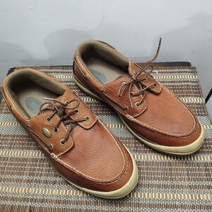 Irish Setter Angler Men's Brown Leather Boat Shoes Men's Size 11